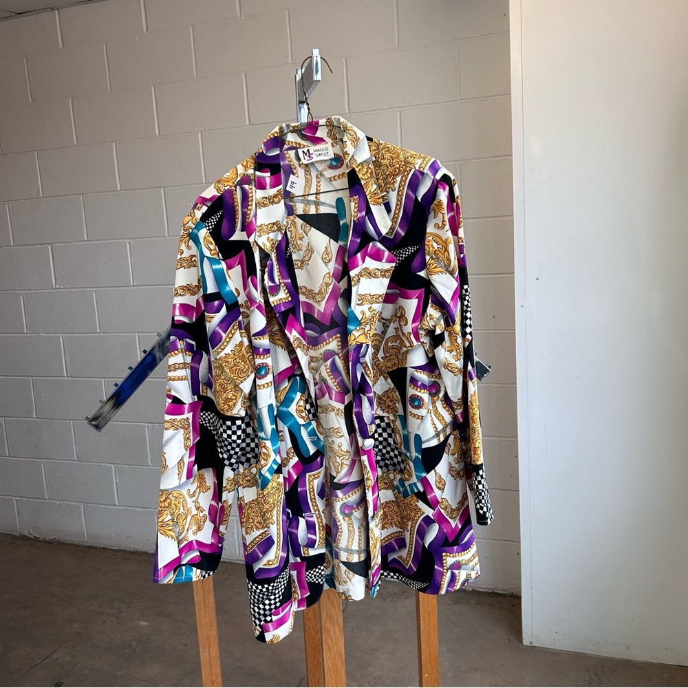 Multi colored blazer